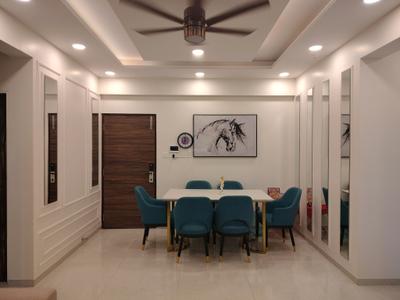 Living Room Image of 1460 Sq.ft 3 BHK Apartment / Flat for rent in Rosa Manhattan, Hiranandani Estate Thane for Rs. 78000
