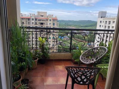 Balcony Image of 1150 Sq.ft 3 BHK Apartment / Flat for sale in Nyati Esplanade, Sunarwadi Pune for Rs. 12000000