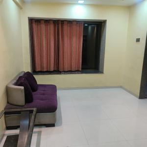 Hall Image of 550 Sq.ft 1 BHK Apartment / Flat for rent in Raunak Park, Pokhran- 2 Thane for Rs. 30000
