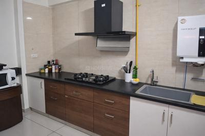 Kitchen Image of 2415 Sq.ft 3 BHK Apartment / Flat for sale in Iscon Platinum, Bopal Ahmedabad for Rs. 15500000