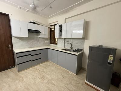 Kitchen Image of 600 Sq.ft 1 BHK Builder Floor for rent in Sector 69 Gurgaon for Rs. 28000