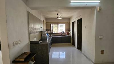 Kitchen Image of 2750 Sq.ft 4 BHK Apartment / Flat for rent in Happy Home Happy Glorious Phase 2, Vesu Surat for Rs. 45000