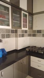 Kitchen Image of 520 Sq.ft 1 BHK Apartment / Flat for rent in Shubham Shree Hari Darshan Building No 7, Bhayandar East Mira Bhayandar for Rs. 27000
