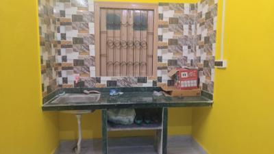 Kitchen Image of 350 Sq.ft 1 RK Apartment / Flat for rent in Dakshin Rajyadharpur Hooghly for Rs. 6000