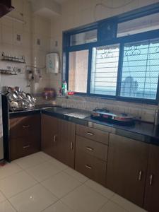 Kitchen Image of 615 Sq.ft 1 BHK Apartment / Flat for sale in Mayuresh Enclave, Nerul Navi Mumbai for Rs. 10000000