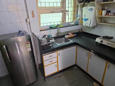 Kitchen Image of 1215 Sq.ft 2 BHK Apartment / Flat for rent in Paldi Ahmedabad for Rs. 25000