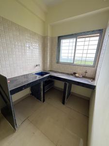 Kitchen Image of 313 Sq.ft 1 BHK Apartment / Flat for rent in Gotheghar Thane for Rs. 6000
