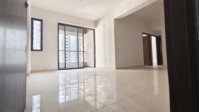 Hall Image of 1500 Sq.ft 3 BHK Apartment / Flat for rent in Vishwanath Maher Select, Shela Ahmedabad for Rs. 30000