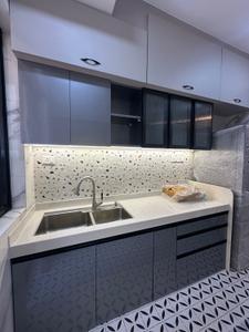 Kitchen Image of 671 Sq.ft 2 BHK Apartment / Flat for sale in Risland The Icon, Thane West Thane for Rs. 16000000