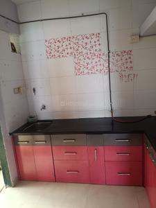 Kitchen Image of 750 Sq.ft 1 BHK Apartment / Flat for rent in Triveni Apartments, Kharghar Navi Mumbai for Rs. 20000