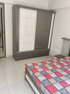 Bedroom Image of 1610 Sq.ft 3 BHK Apartment / Flat for rent in Kavisha Aer, Shela Ahmedabad for Rs. 35000
