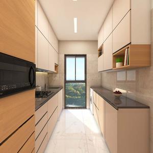 Kitchen Image of 600 Sq.ft 2 BHK Apartment / Flat for sale in DTG Aspire, Kandivali West Mumbai for Rs. 12600000