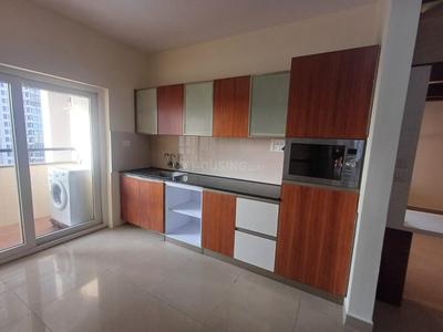 Kitchen Image of 1730 Sq.ft 3 BHK Apartment / Flat for rent in Godrej Woodsman Estate, Hebbal Kempapura Bengaluru for Rs. 90000