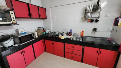 Kitchen Image of 1500 Sq.ft 3 BHK Apartment / Flat for sale in Kumar Sansar, Kondhwa Pune for Rs. 10100000