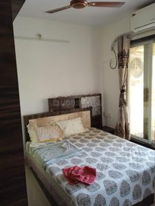 Bedroom Image of 460 Sq.ft 1 BHK Apartment / Flat for rent in Krishna Heights, Ghansoli Navi Mumbai for Rs. 38045