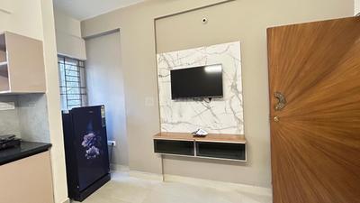 Kitchen Image of 550 Sq.ft 1 BHK Apartment / Flat for rent in Mahadevapura Bengaluru for Rs. 28000