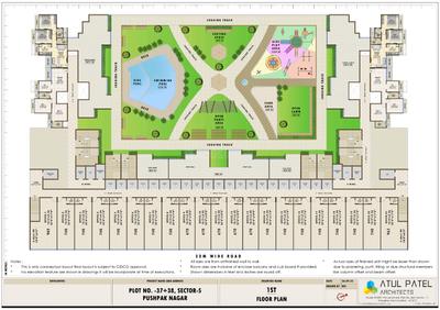 Image of 1245 Sq.ft 2 BHK Apartment / Flat for sale in Pushpak Nagar, Navi Mumbai for Rs. 7200000