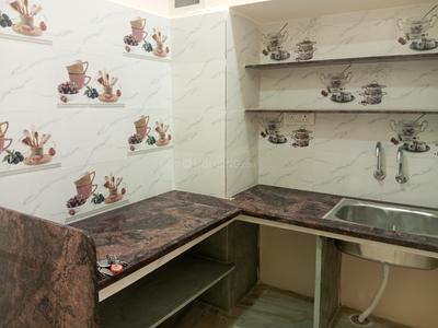 Kitchen Image of 800 Sq.ft 1 BHK Apartment / Flat for rent in Barfani Dham Indore for Rs. 10000
