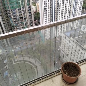 Balcony Image of 1700 Sq.ft 3 BHK Apartment / Flat for rent in Sheth Avalon, Thane West Thane for Rs. 110000