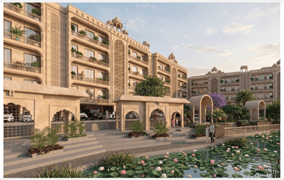 Image of 2000 Sq.ft 3 BHK Apartment / Flat for sale in Sunrakh Bangar, Vrindavan for Rs. 17400000
