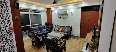 Hall Image of 1250 Sq.ft 2 BHK Apartment / Flat for rent in Crossings GH7 Crossings Republik, Crossings Republik Ghaziabad for Rs. 19000