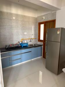Kitchen Image of 864 Sq.ft 3 BHK Apartment / Flat for sale in Motherland Magnate Lifestyle, Vaishno Devi Circle Ahmedabad for Rs. 8300000