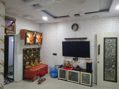 Living Room Image of 530 Sq.ft 1 BHK Apartment / Flat for rent in Puranik City Phase 3, Thane West Thane for Rs. 19999
