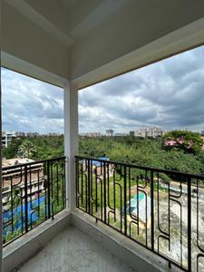 Balcony Image of 1060 Sq.ft 2 BHK Apartment / Flat for sale in Chinar Park Kolkata for Rs. 5830000