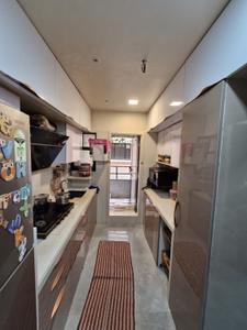 Kitchen Image of 1000 Sq.ft 2 BHK Apartment / Flat for rent in Goel Amrut Ganga, Anand Nagar, Sinhagad Road Pune for Rs. 31000