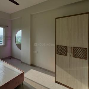 Bedroom Image of 1100 Sq.ft 2 BHK Builder Floor for rent in Mahalakshmi Nagar Indore for Rs. 24500
