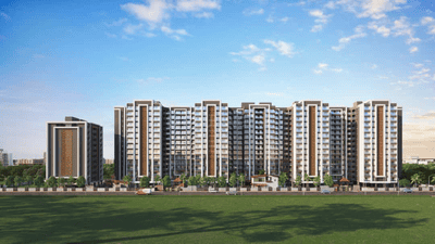 Image of 1320 Sq.ft 3 BHK Apartment / Flat for sale in Basil Mondale, Mundhwa, Pune for Rs. 9000000