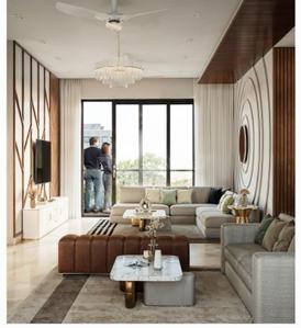 Hall Image of 2084 Sq.ft 4 BHK Apartment / Flat for sale in Gandharva Imperial Crest, Vrindavan Yojana Lucknow for Rs. 22610000