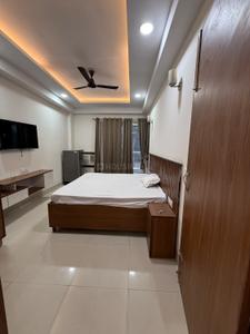 Bedroom Image of 900 Sq.ft 1 BHK Builder Floor for rent in DLF Independent Floors, DLF Phase 3 Gurgaon for Rs. 32000