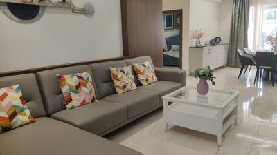 Living Room Image of 1640 Sq.ft 3 BHK Apartment / Flat for sale in Srigdha Rising East, Korremula Hyderabad for Rs. 9020000