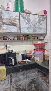 Kitchen Image of 450 Sq.ft 1 BHK Independent House for sale in Tilak Nagar New Delhi for Rs. 3800000
