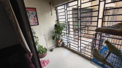 Balcony Image of 590 Sq.ft 1 BHK Apartment / Flat for rent in Nalasopara East Nala Sopara for Rs. 16000