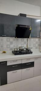 Kitchen Image of 450 Sq.ft 1 BHK Apartment / Flat for rent in Romell Shraddha, Borivali West Mumbai for Rs. 42000