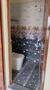 Bathroom Image of 300 Sq.ft 1 BHK Builder Floor for rent in Kadugodi Industrial Area Bengaluru for Rs. 12500