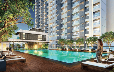 Image of 946 Sq.ft 2 BHK Apartment / Flat for sale in Ashar Edge, Thane West, Thane for Rs. 15800000