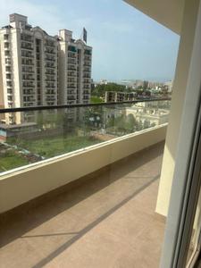 Balcony Image of 1547 Sq.ft 3 BHK Apartment / Flat for rent in Skyline Elevate, Utrathiya Zirakpur for Rs. 45000