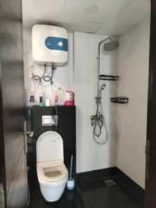 Common Bathroom Image of 1350 Sq.ft 3 BHK Apartment / Flat for rent in ABA Cleo County, Sector 121 Noida for Rs. 51000