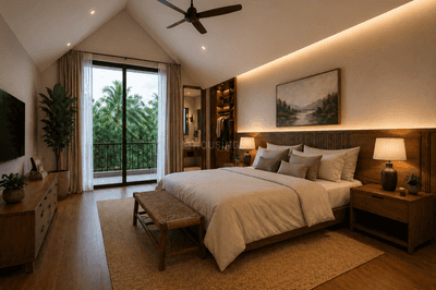 Image of 1500 Sq.ft 3 BHK Independent House for sale in Punkunnam, Thrissur for Rs. 8600000