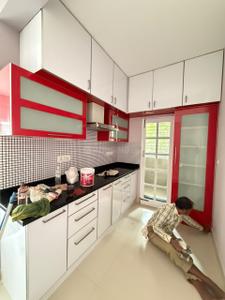 Kitchen Image of 1000 Sq.ft 2 BHK Apartment / Flat for rent in Koramangala Bengaluru for Rs. 60000