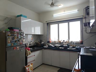 Kitchen Image of 706 Sq.ft 2 BHK Apartment / Flat for rent in Thapar Suburbia, Chembur Mumbai for Rs. 75000