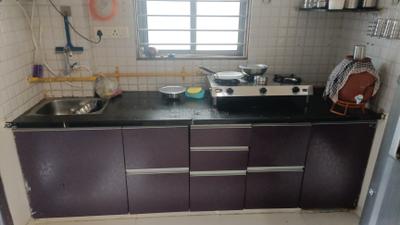 Kitchen Image of 1062 Sq.ft 2 BHK Apartment / Flat for sale in Vastral Ahmedabad for Rs. 4150000