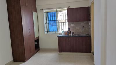 Kitchen Image of 380 Sq.ft 1 RK Builder Floor for rent in Doddanekundi Bengaluru for Rs. 18000