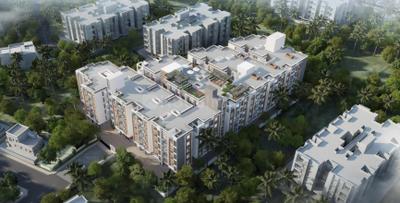 Image of 1468 Sq.ft 2 BHK Apartment / Flat for sale in Casagrand Casamia, Pallavaram, Chennai for Rs. 7100000