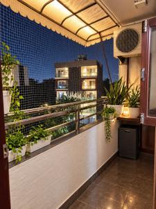 Balcony Image of 850 Sq.ft 2 BHK Builder Floor for rent in Sector 22 Rohini New Delhi for Rs. 18000