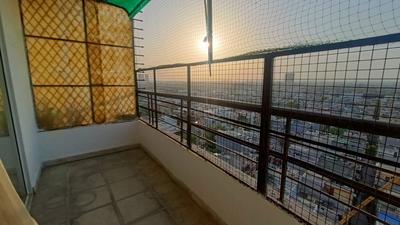 Balcony Image of 1413 Sq.ft 2.5 BHK Apartment / Flat for sale in ABA Olive County, Vasundhara Ghaziabad for Rs. 18400000