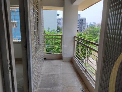 Balcony Image of 1175 Sq.ft 2 BHK Apartment / Flat for sale in New Town Kolkata for Rs. 6300000